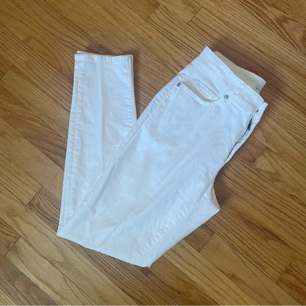 2FOR$30 White Loft Curvy Skinny Jeans Cotton Elastane Blend